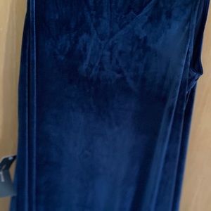 Velour party dress